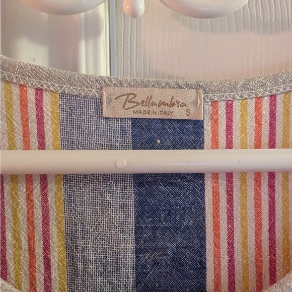 Stripped Linen Dress - Made in Italy - Picture 4 of 5